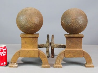 Pair Andirons