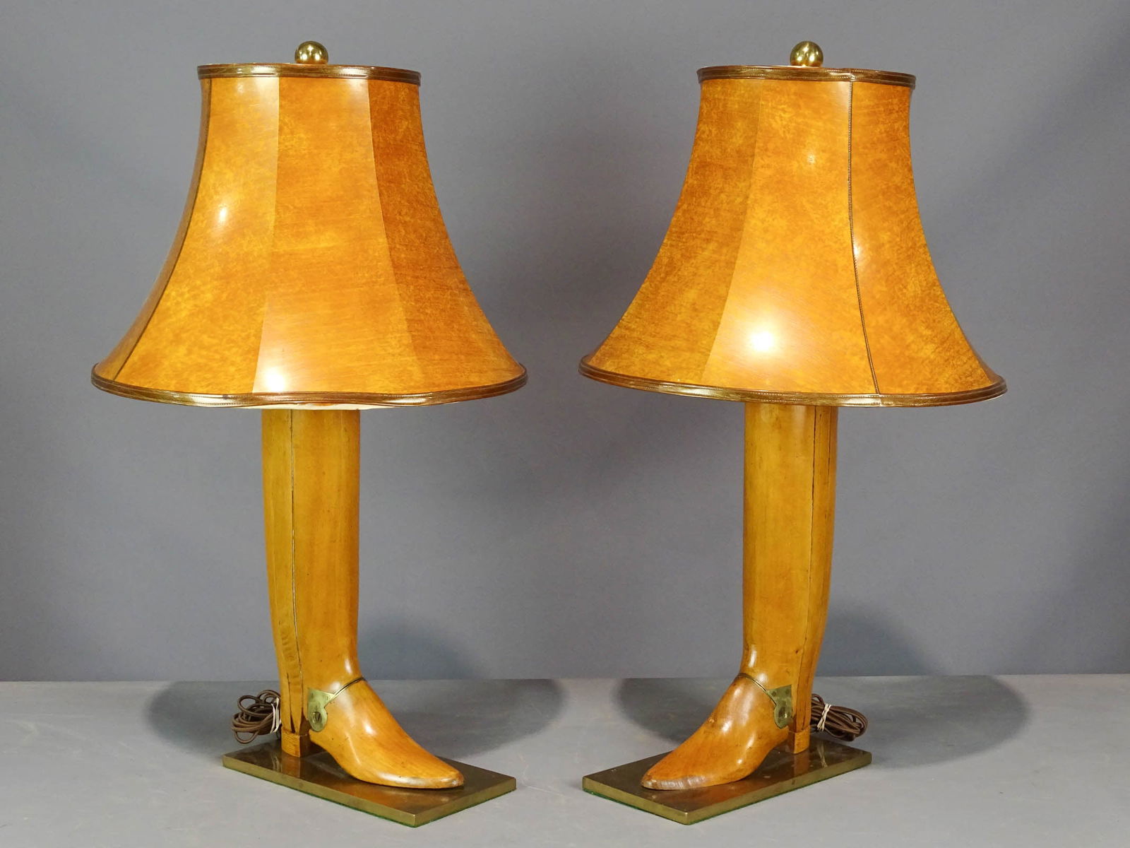Pair Boot Form Lamps (1 of 10)