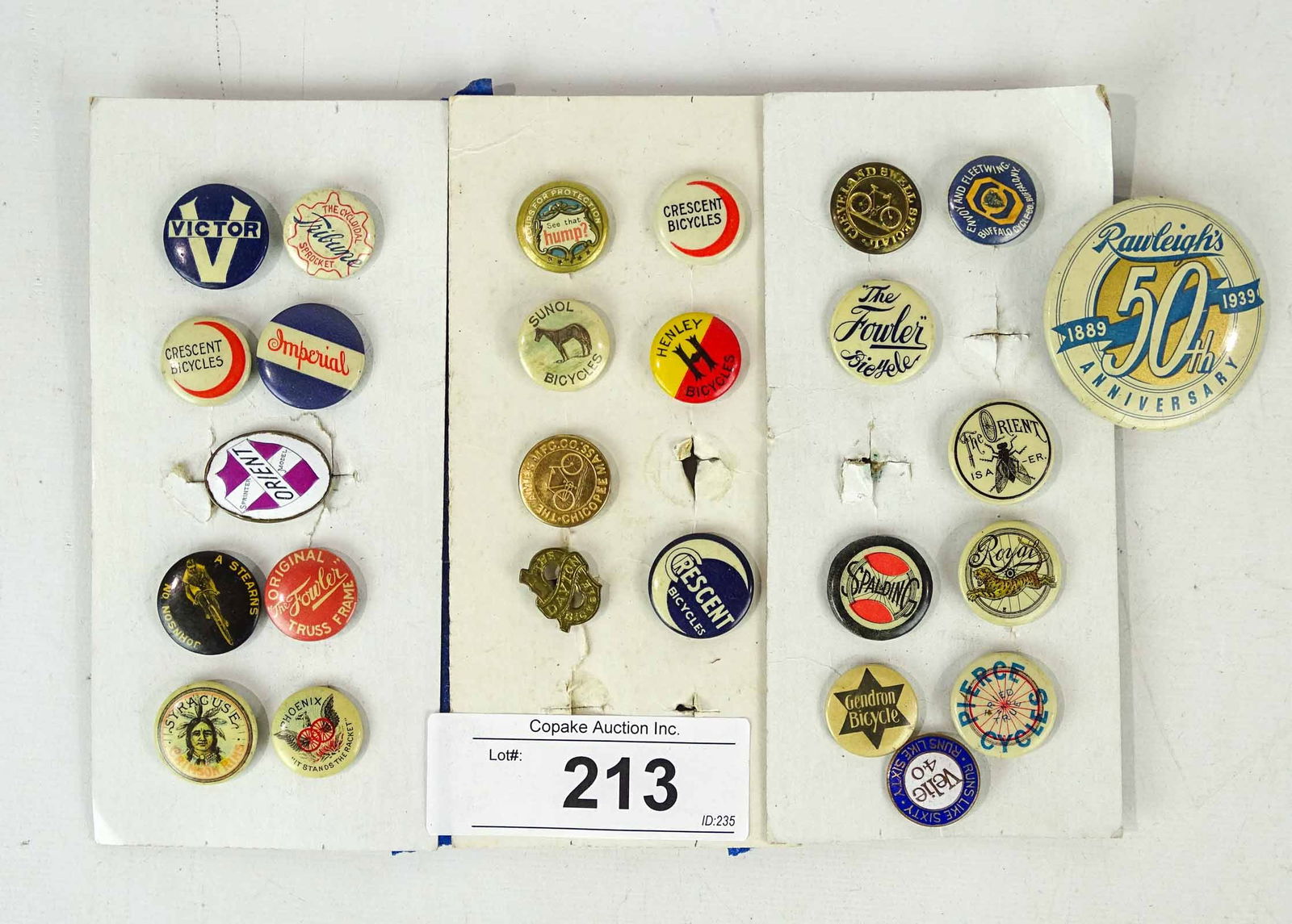 Bicycle Pinbacks (1 of 4)