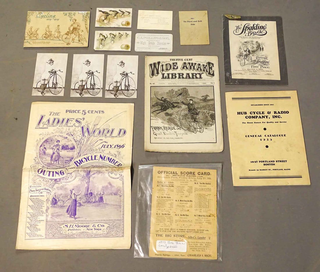 Bicycle Ephemera Lot (1 of 8)