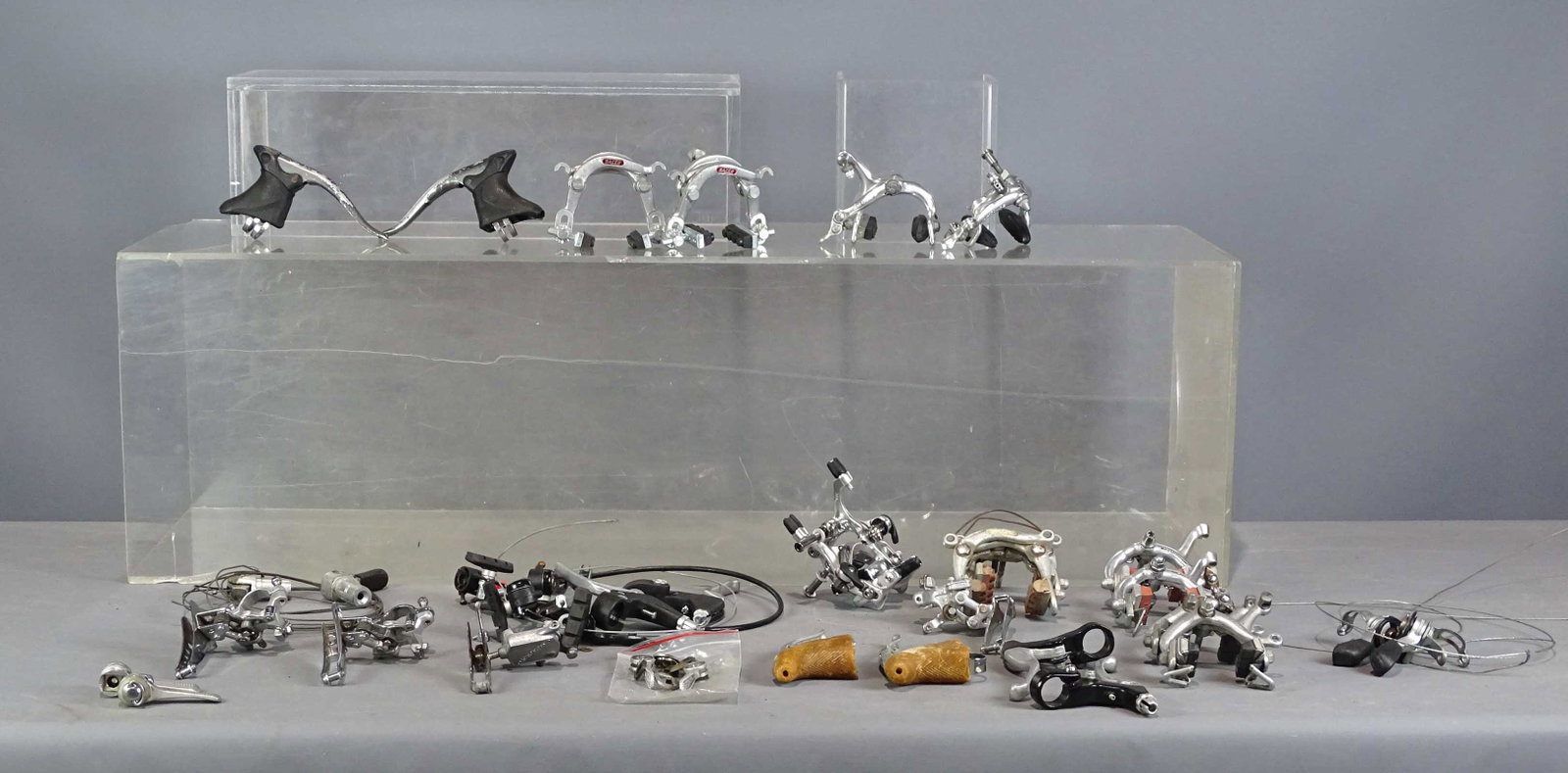 Brake Lot: Collection of various road racing brake accessories.