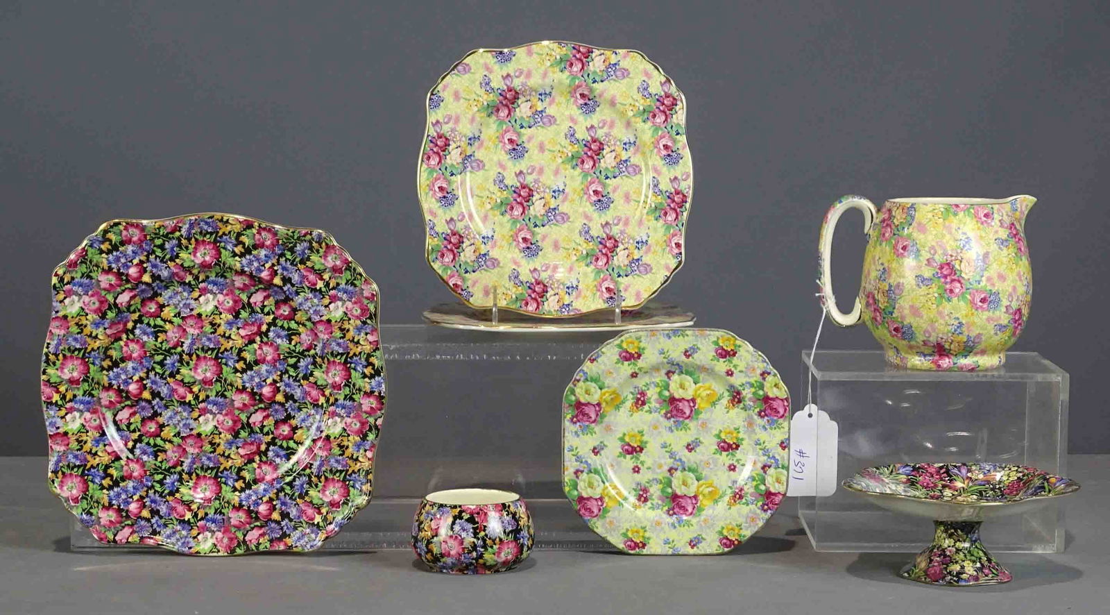 Chintz Pottery Lot (1 of 11)