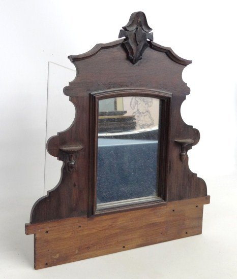 Dresser Mirror: Victorian child's dresser mirror.