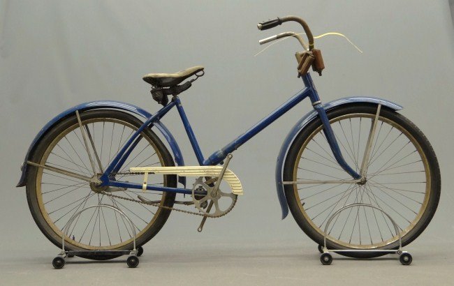 Westfield Folding Bicycle: C. 1940's Westfield Corp., folding bike.