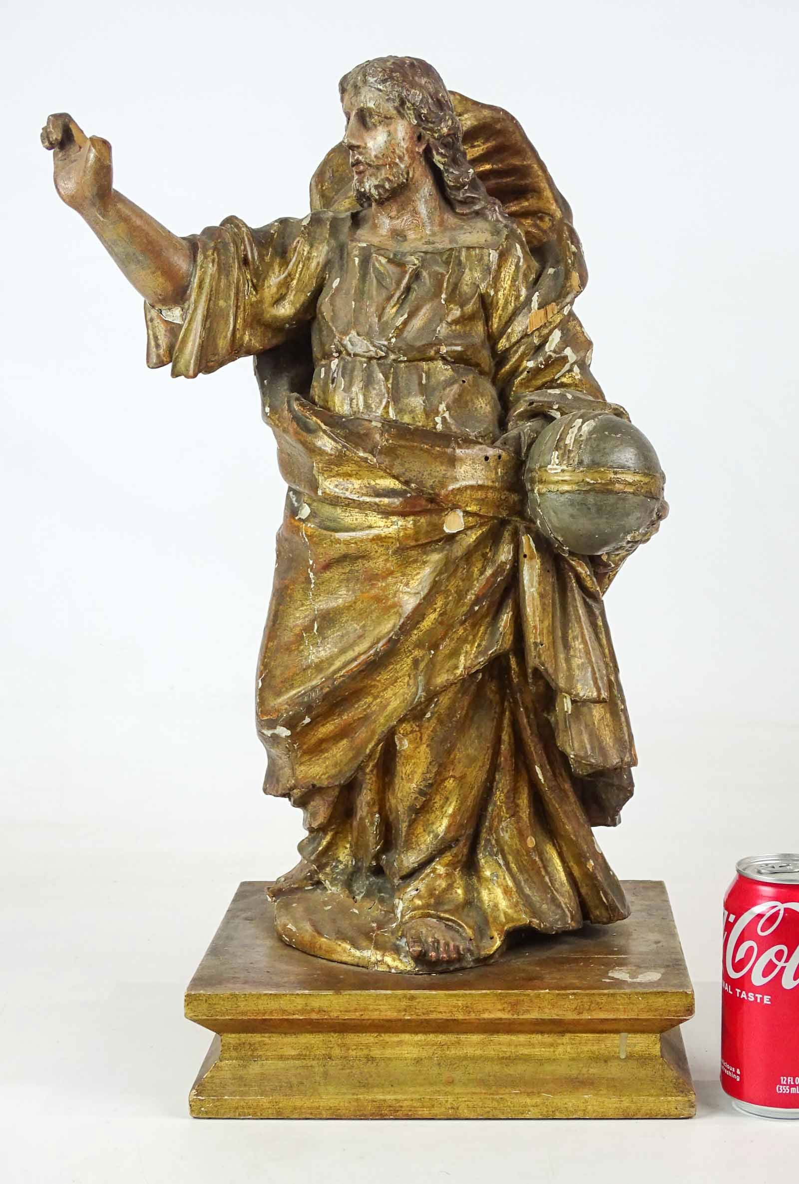 Early Religious Carved Figure (1 of 9)