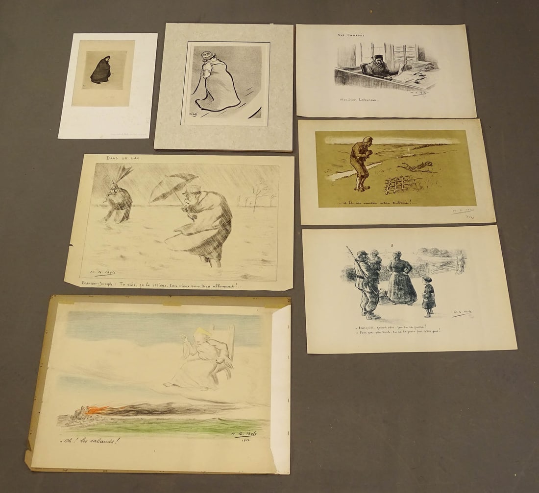 Henri Gabels Ibels (1867-1936), Assorted Artwork (1 of 11)