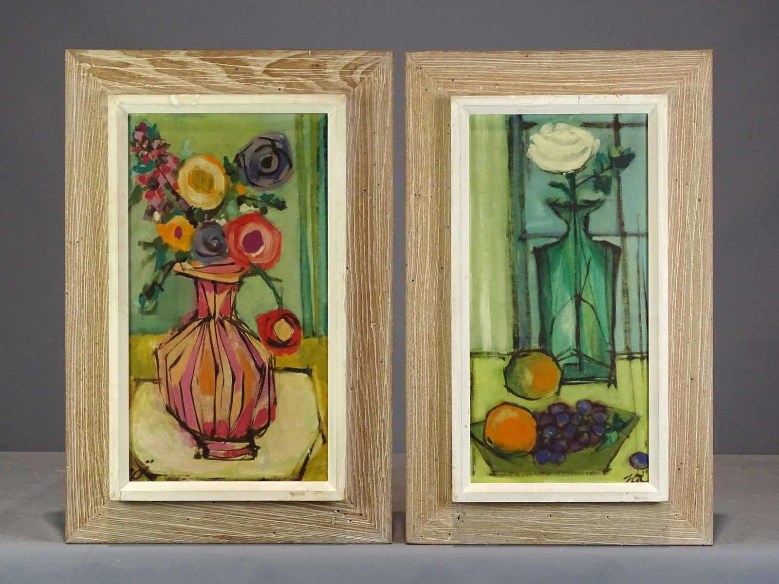 Lot (2) Still Life Paintings (1 of 9)