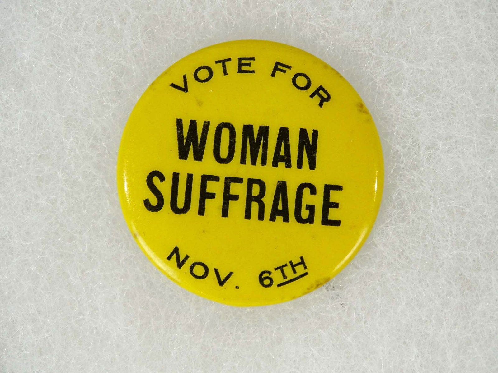 Woman Suffrage Pinback (1 of 3)