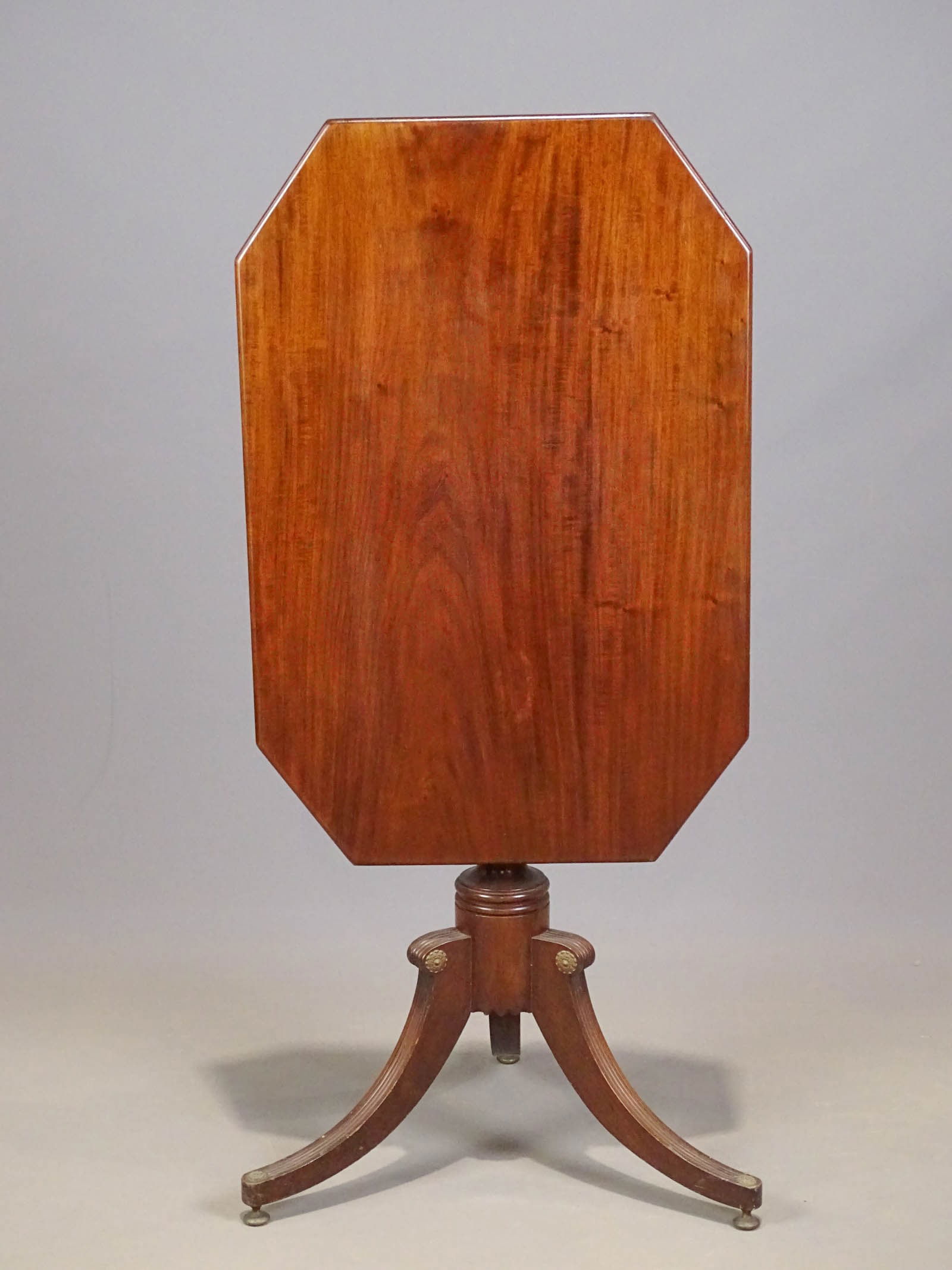 19th c. Federal Mahogany Candlestand (1 of 8)