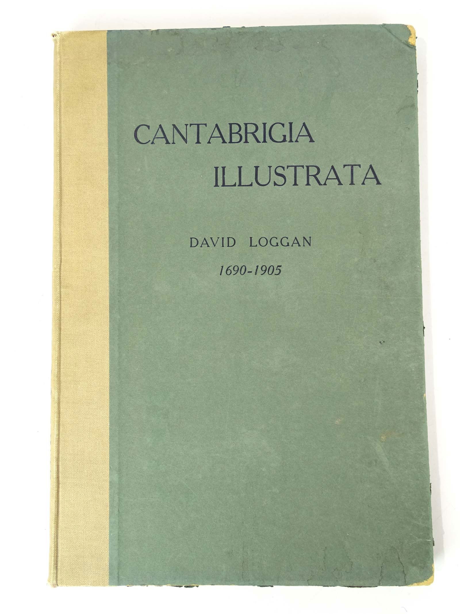 Rare Book University of Cambridge, England: Cantabrigia Illustrata by David Loggan. Cambridge, England, 1905. Views of University of Cambridge.