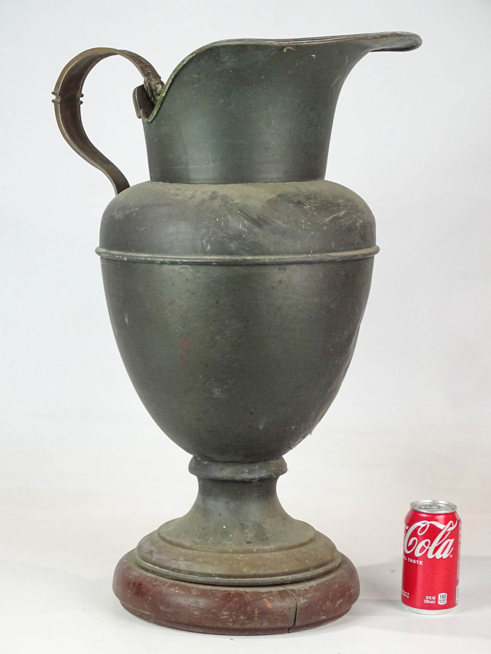 Large Brass Pitcher (1 of 7)