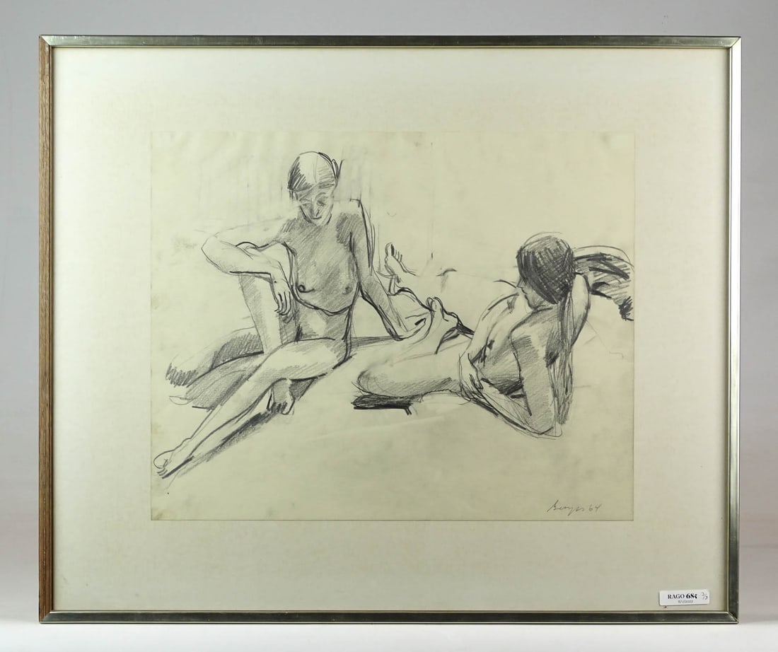 Pencil Drawing Nudes (1 of 5)