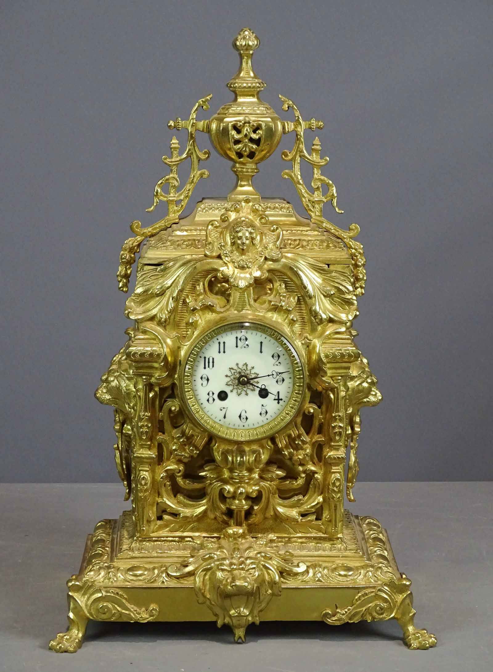 French Brass Clock (1 of 9)