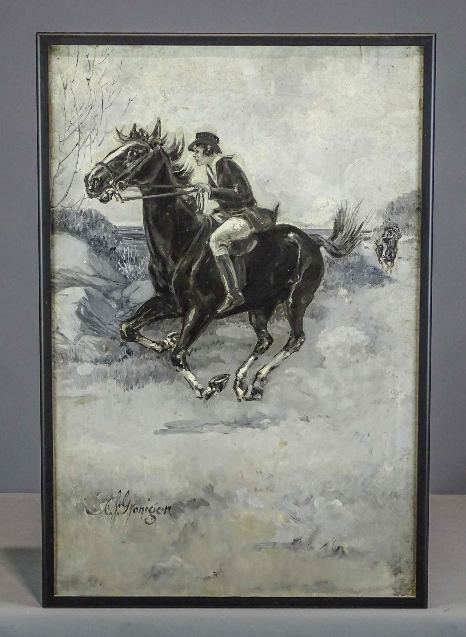 Painting: C.J. Gronigen (19th/20th Century) (1 of 6)