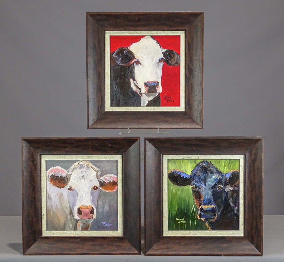 Norma Watson Cow Paintings (1 of 11)