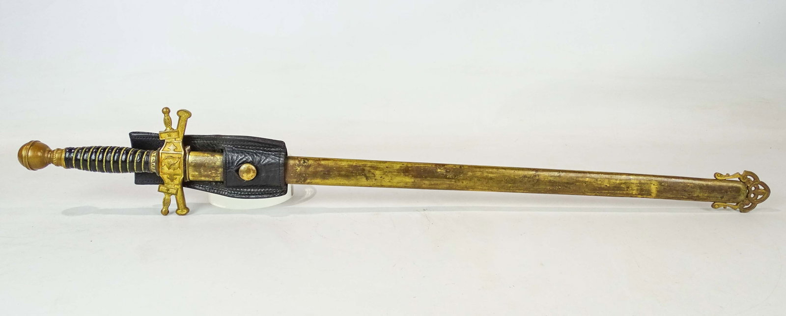 Fraternal Sword: Fraternal sword with sheath. 33" L..