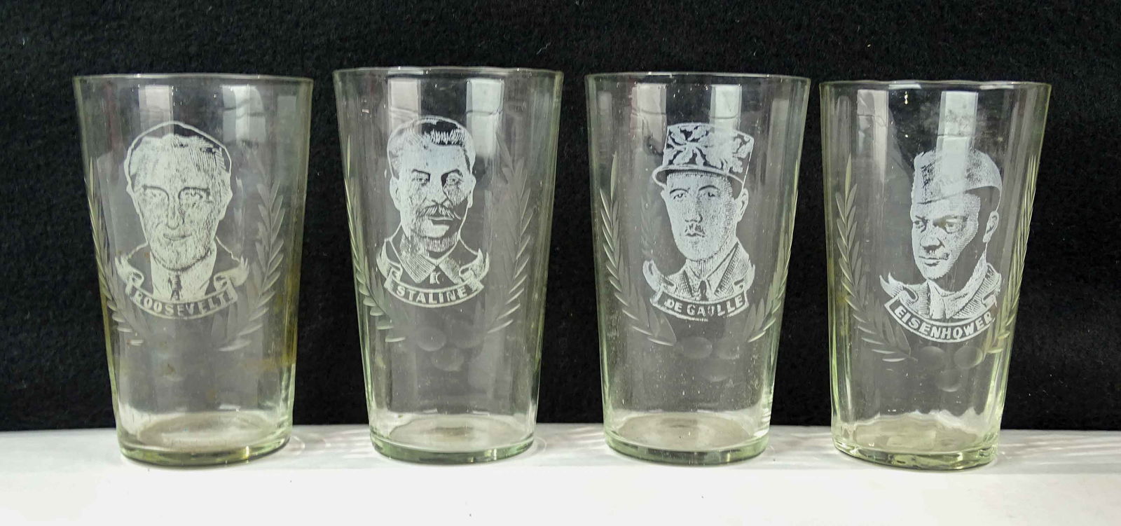 Etched World Leaders Glasses (1 of 5)