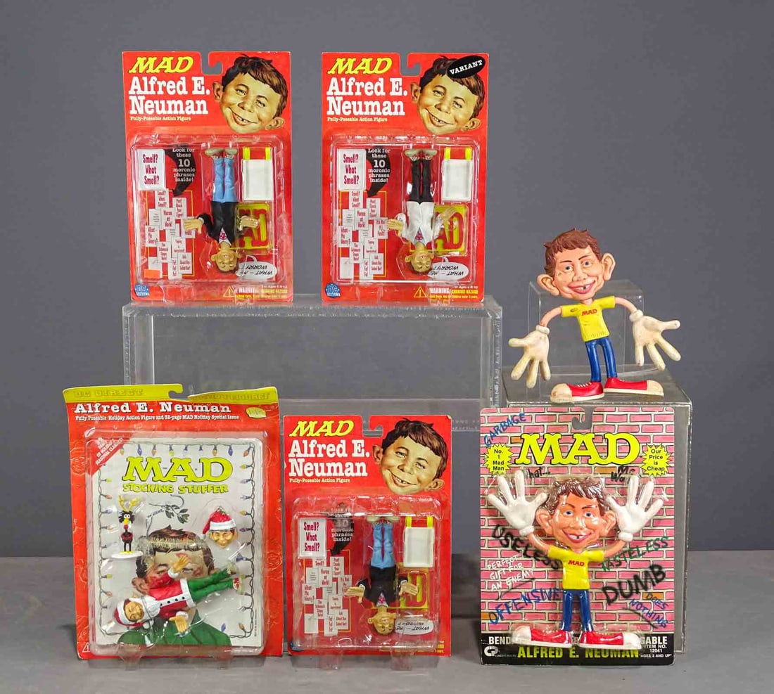 MAD マガジン Alfred E. Neuman フィギュアセット MAD Alfred E. Neuman 1998 Fully Poseable Action Figure DC