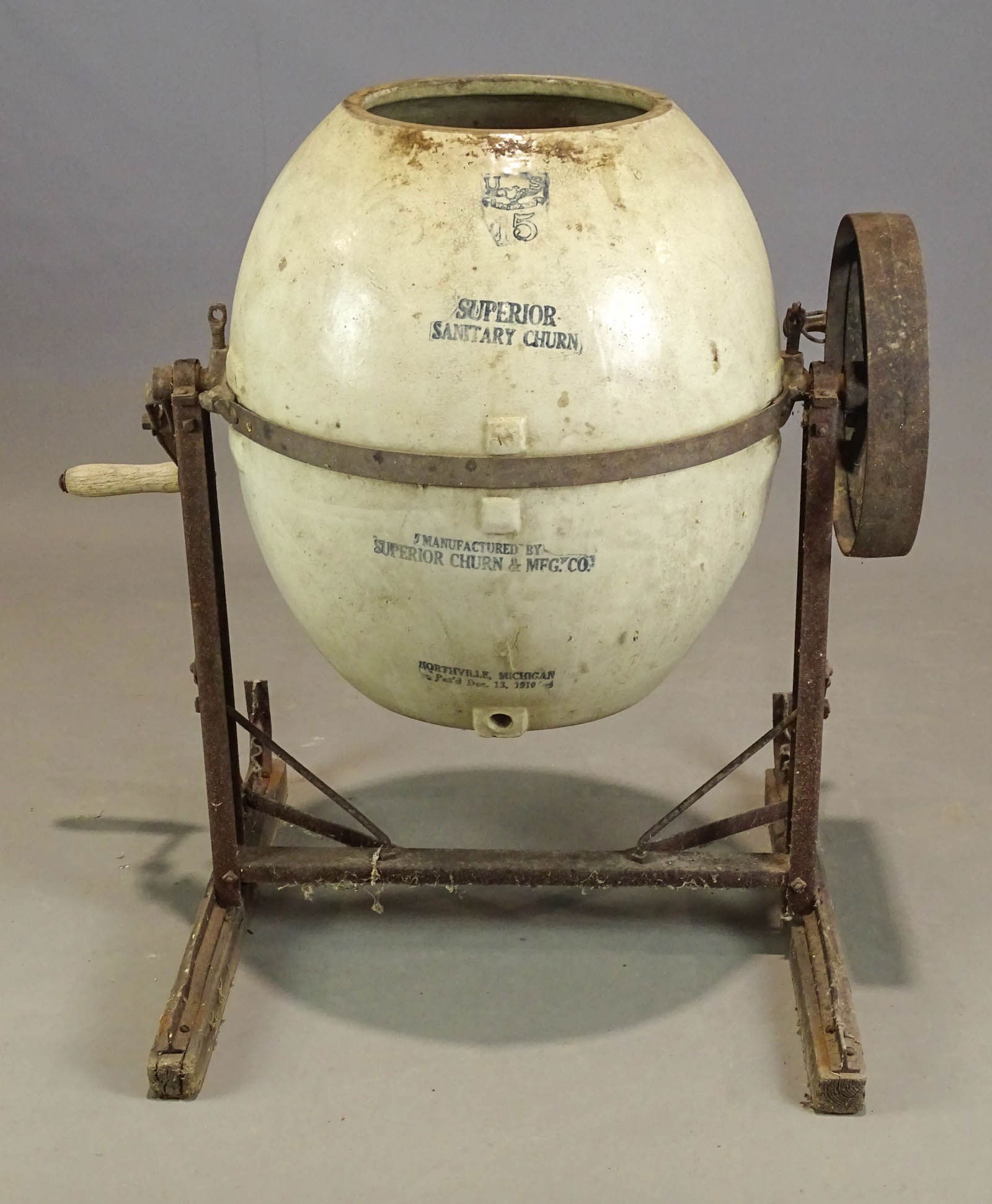 Stoneware Churn (1 of 9)