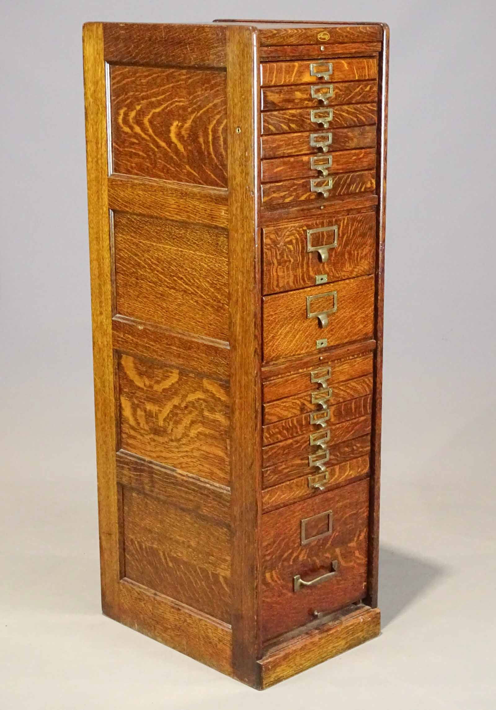 Macey Oak File Cabinet (1 of 7)