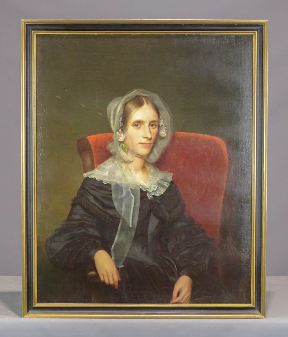 Painting: 19th c. Portrait of a Woman (1 of 7)