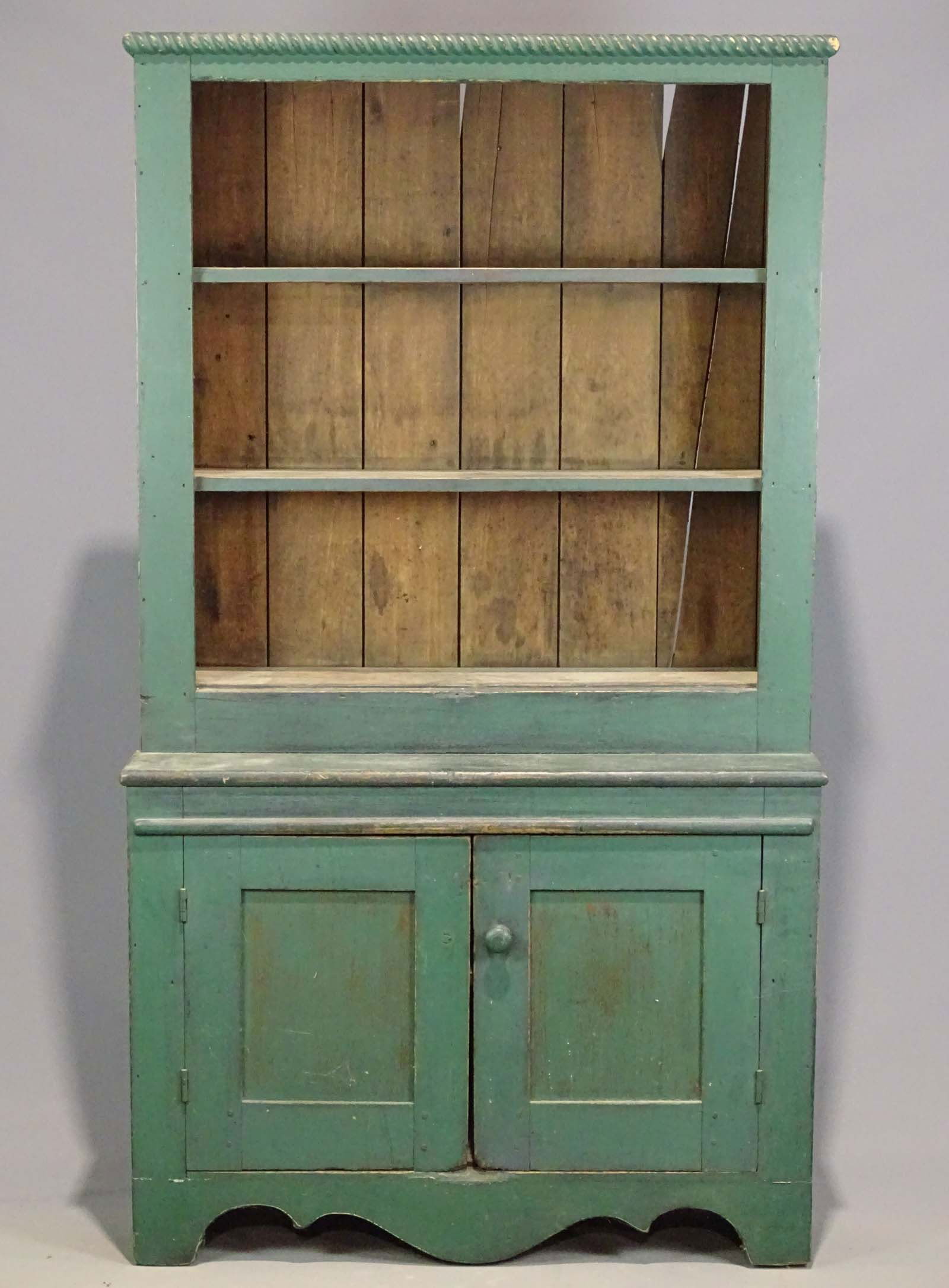 19th c. Open Top Cupboard (1 of 8)