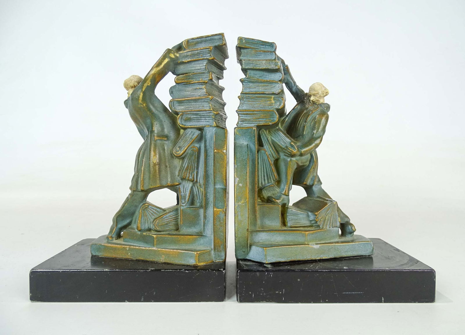 Pair Bronze Bookends (1 of 8)
