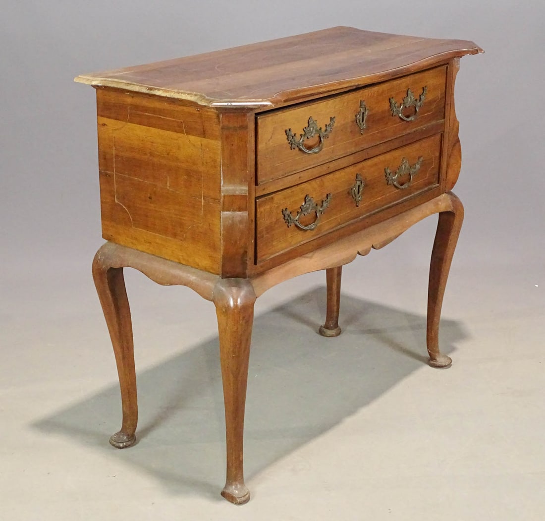 Dutch Lowboy: 17th or 18th Century Dutch lowboy. 46" x 22 1/2" x 43".