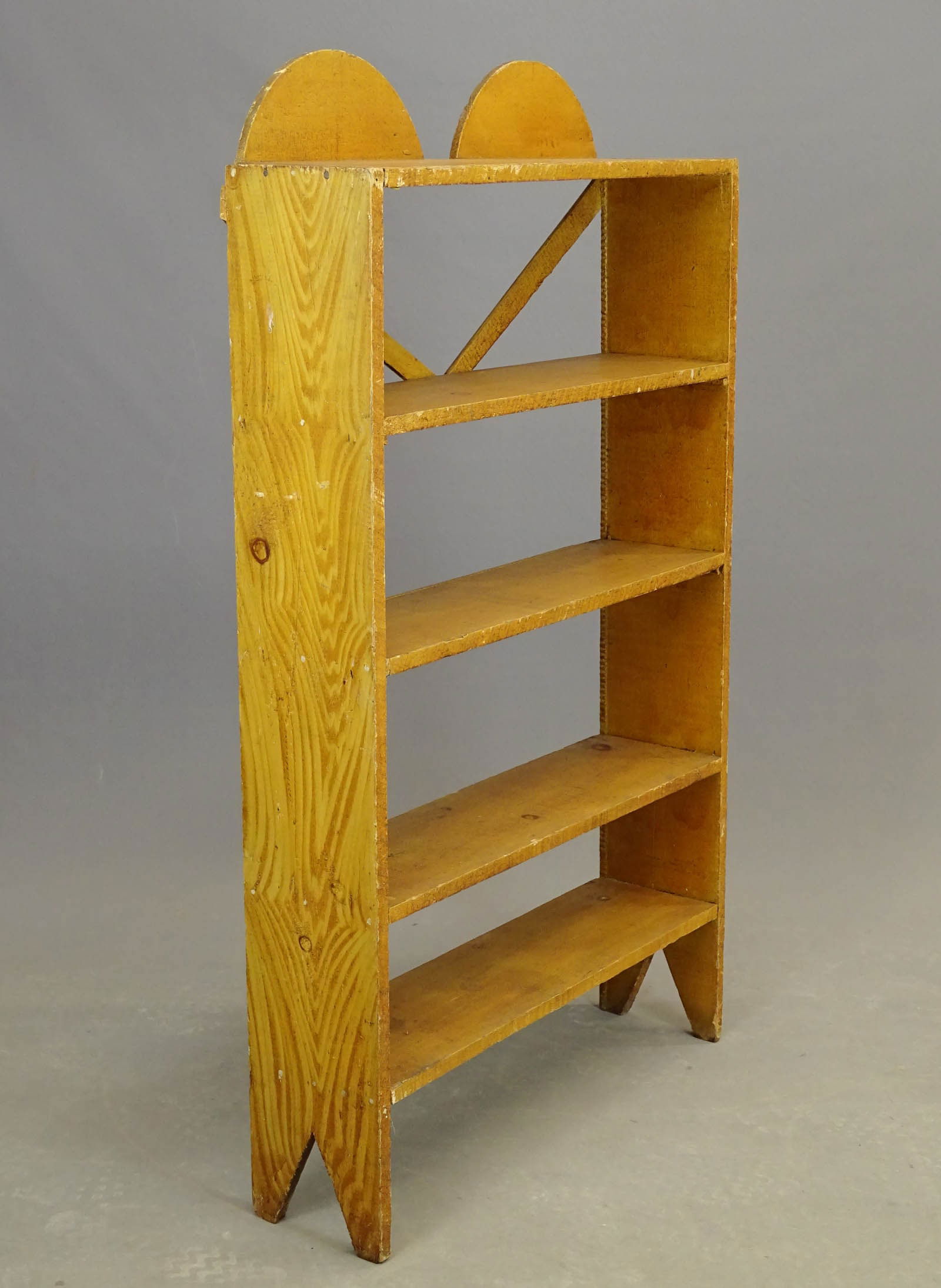19th c. Grain Painted Shelf (1 of 5)