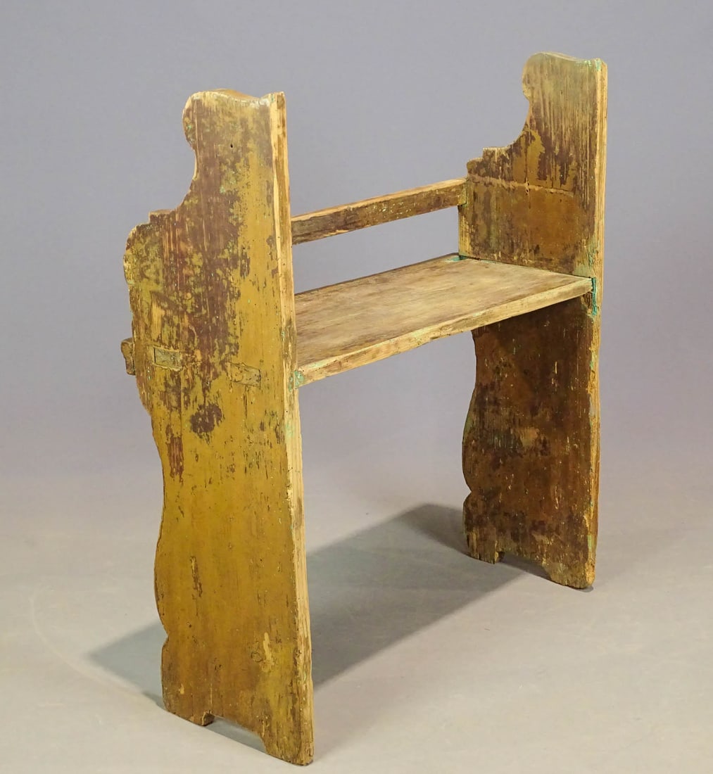 19th c. Bucket Bench (1 of 4)