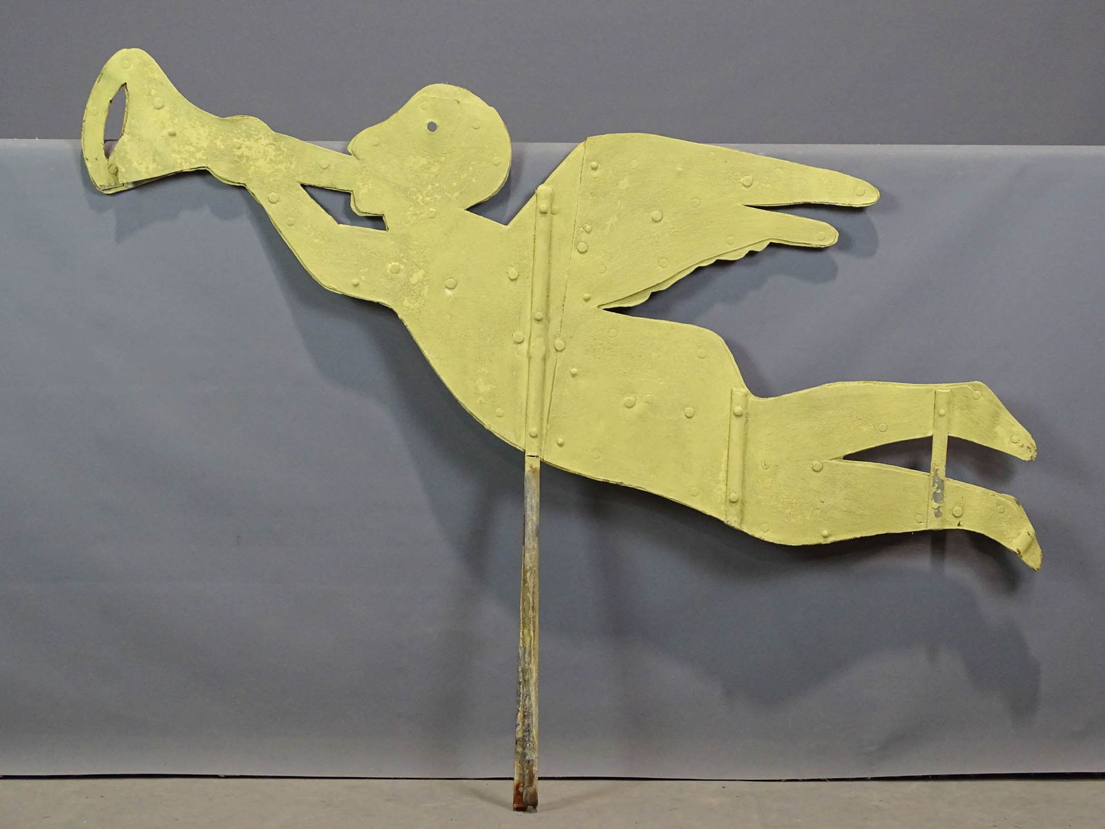 Angel Gabriel Sheet Metal Weathervane (1 of 4)