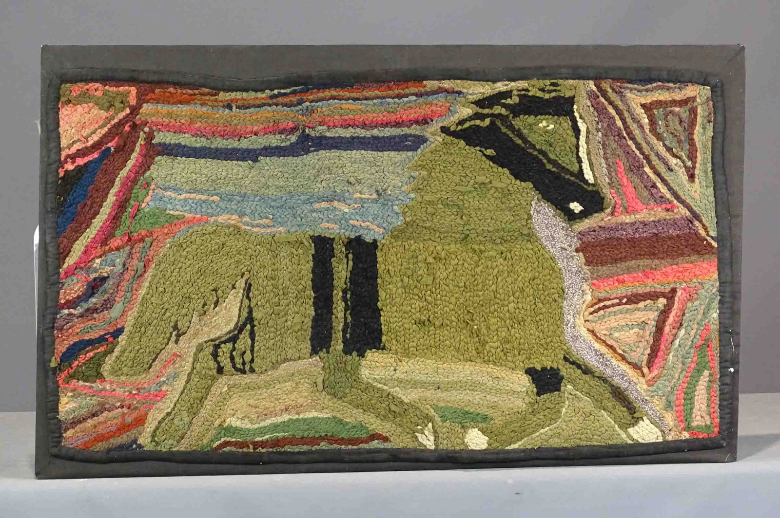 Early Horse Hooked Rug (1 of 6)