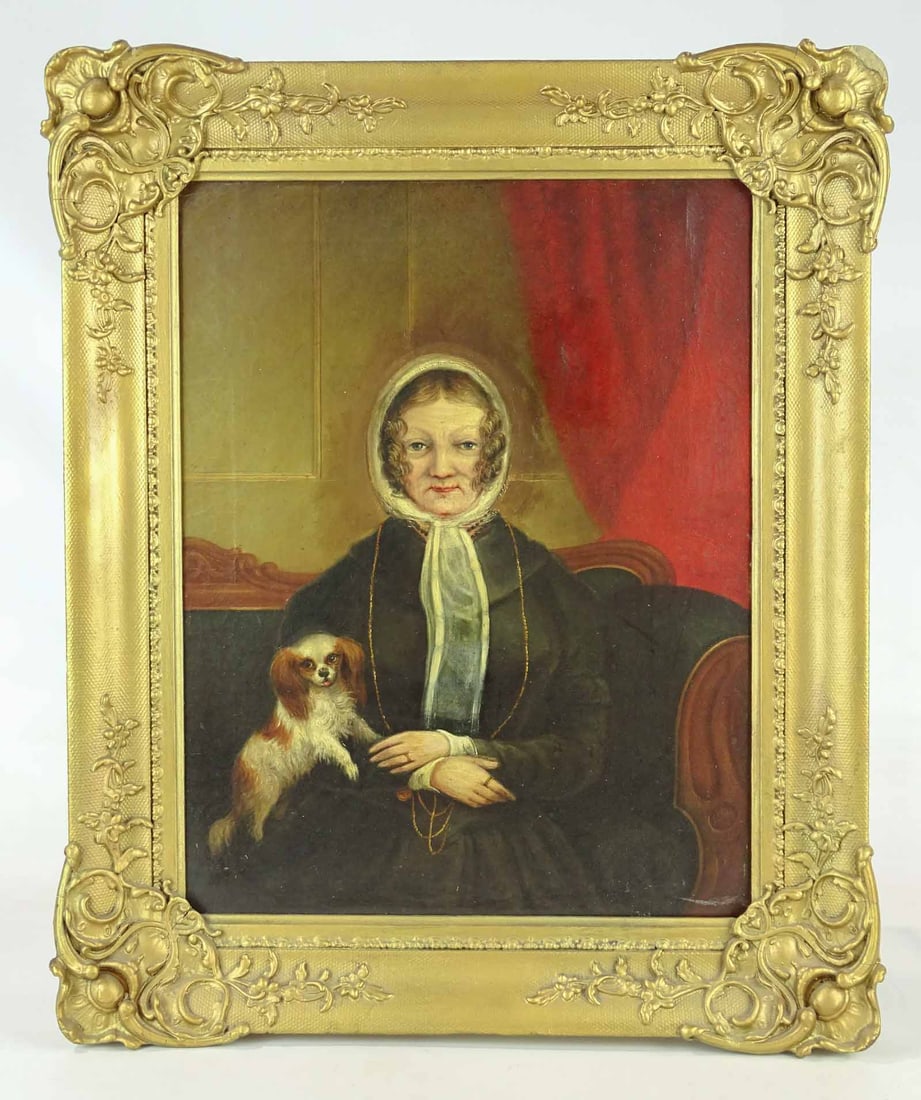 Painting: 19th c. Portrait of a Woman (1 of 9)