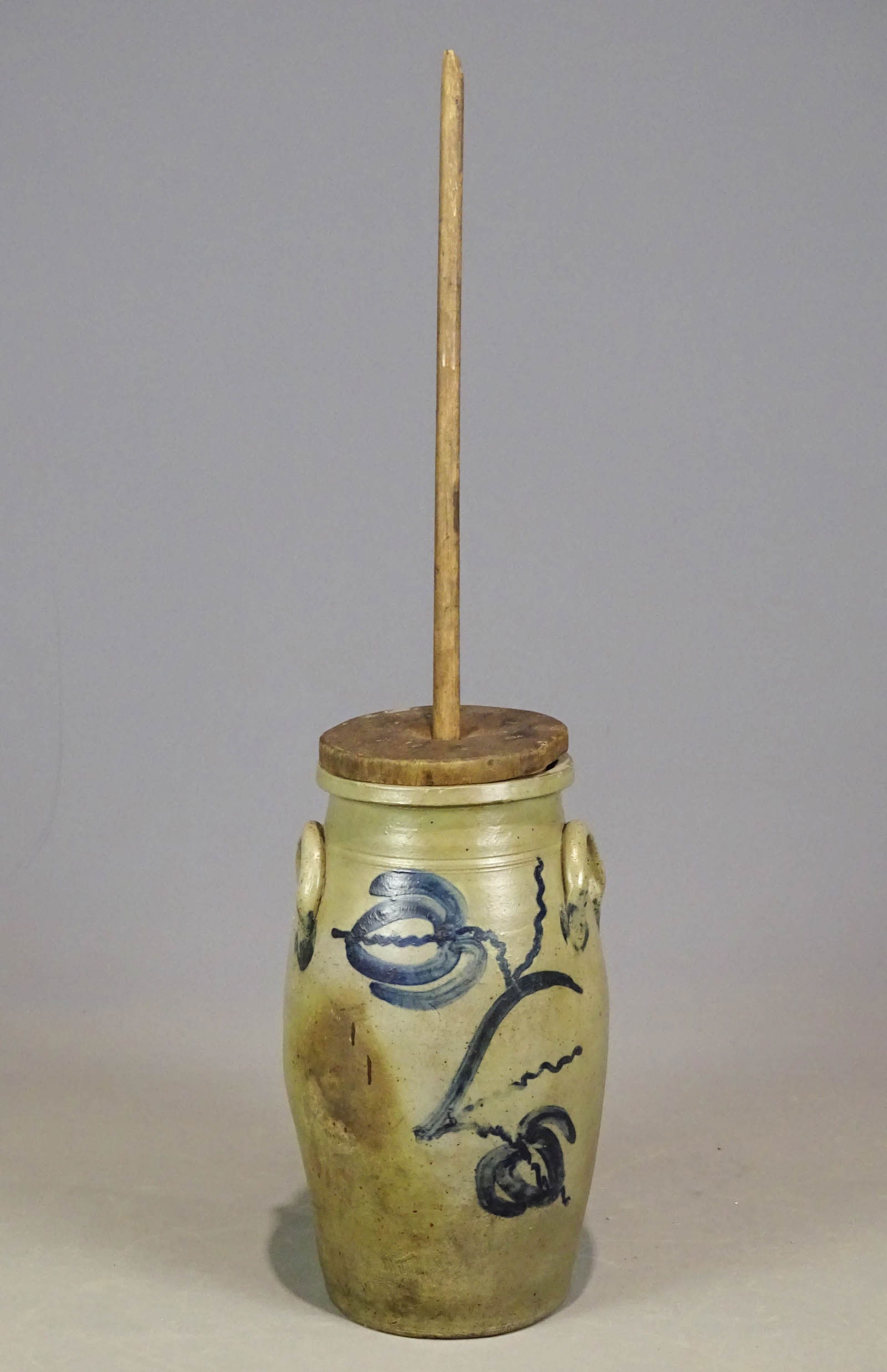 19th c. Stoneware Churn (1 of 5)