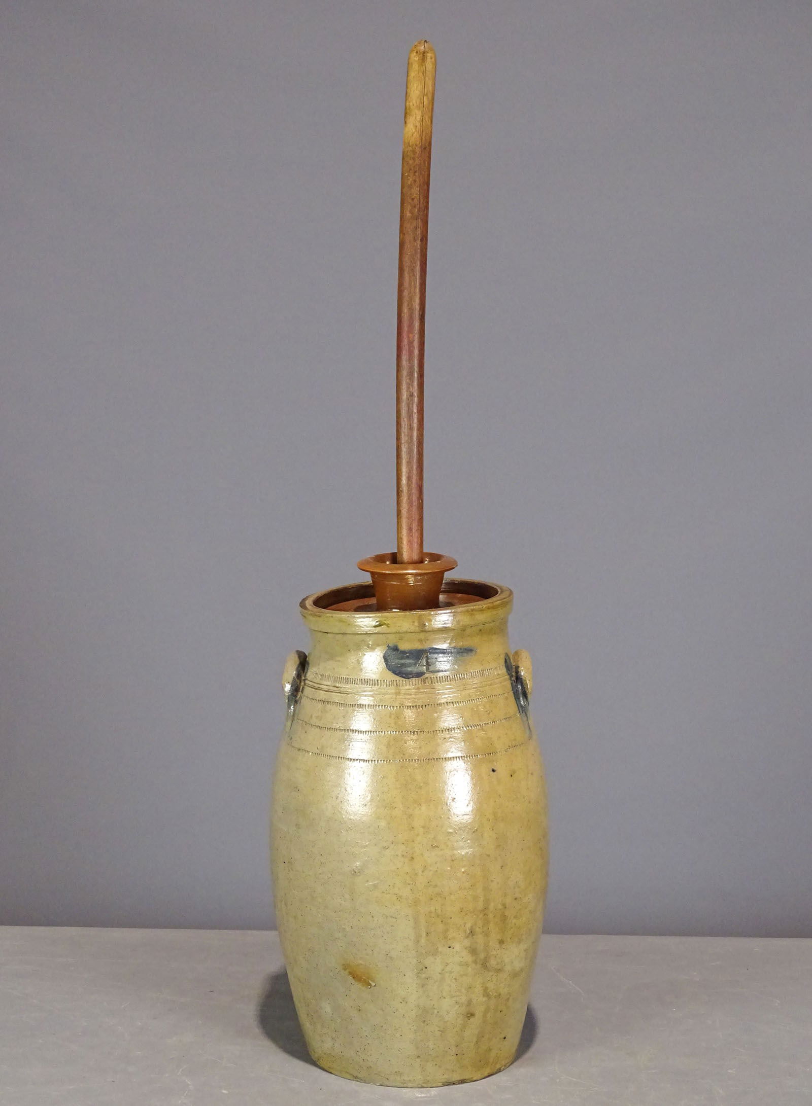 19th c. Stoneware Churn (1 of 8)