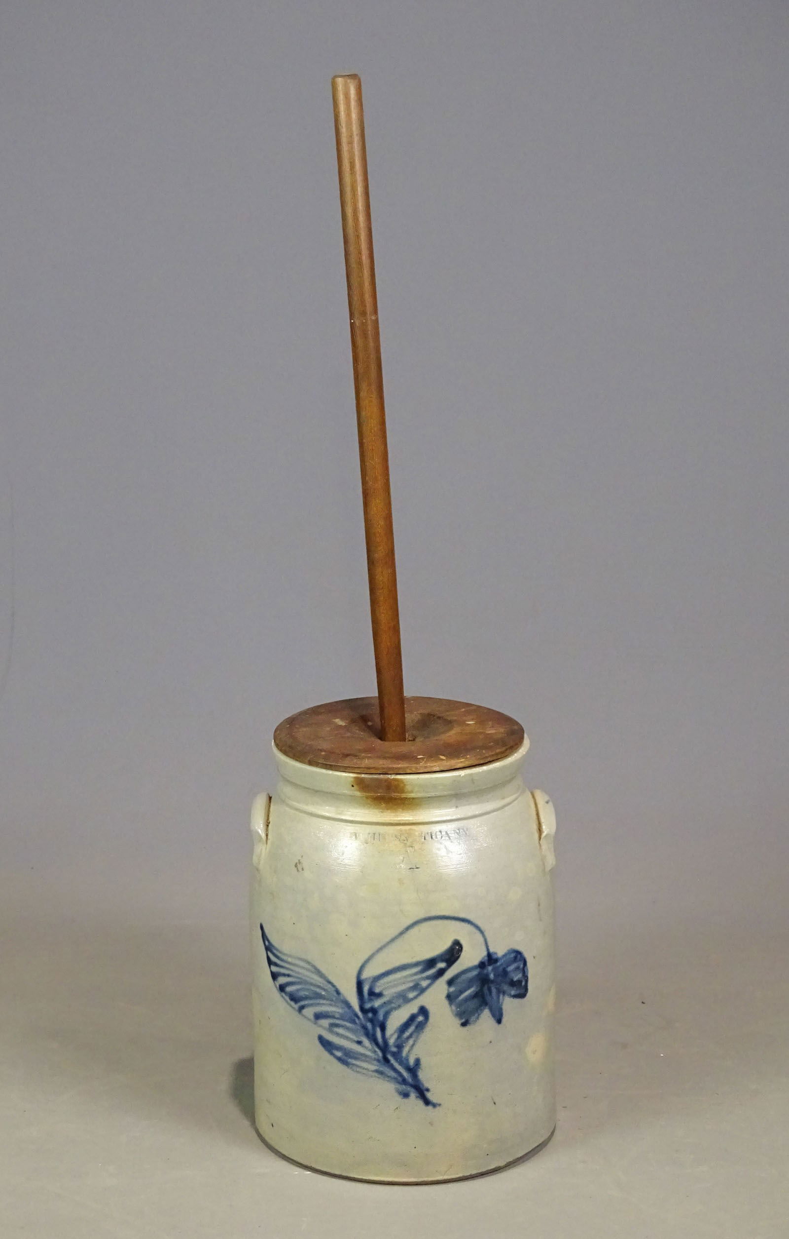 19th c. Stoneware Churn (1 of 8)