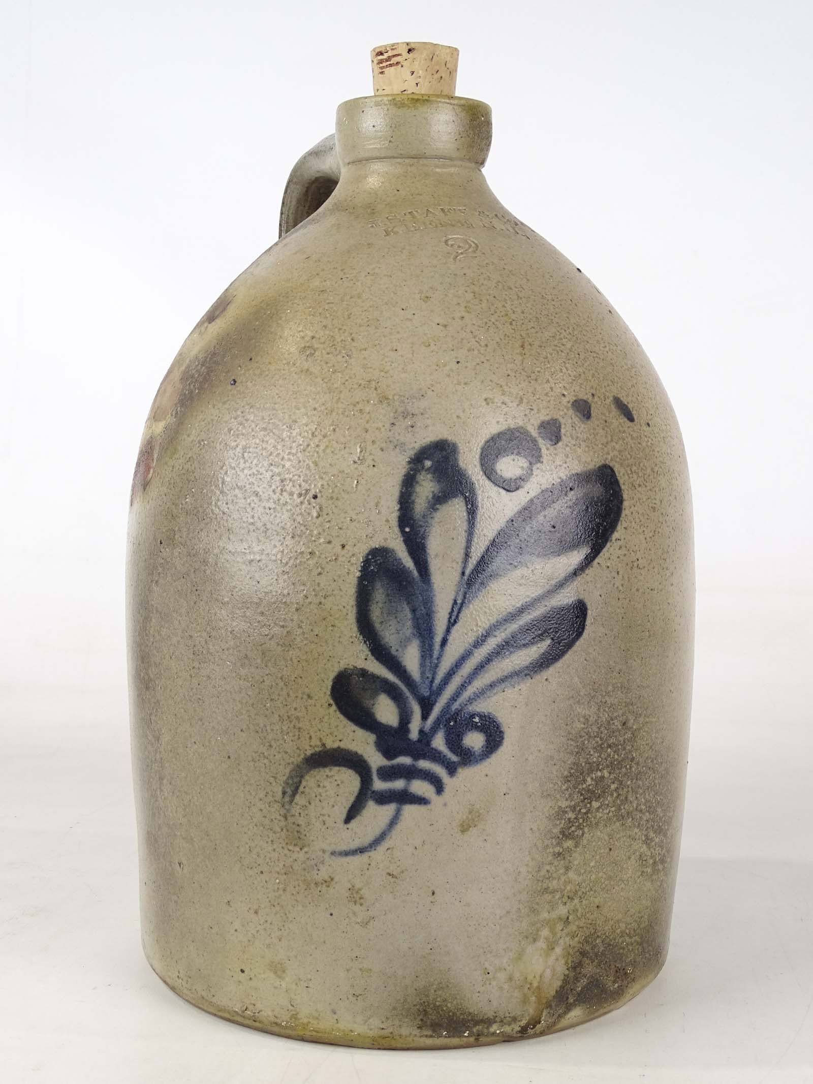 19th c. Stoneware Jug (1 of 6)