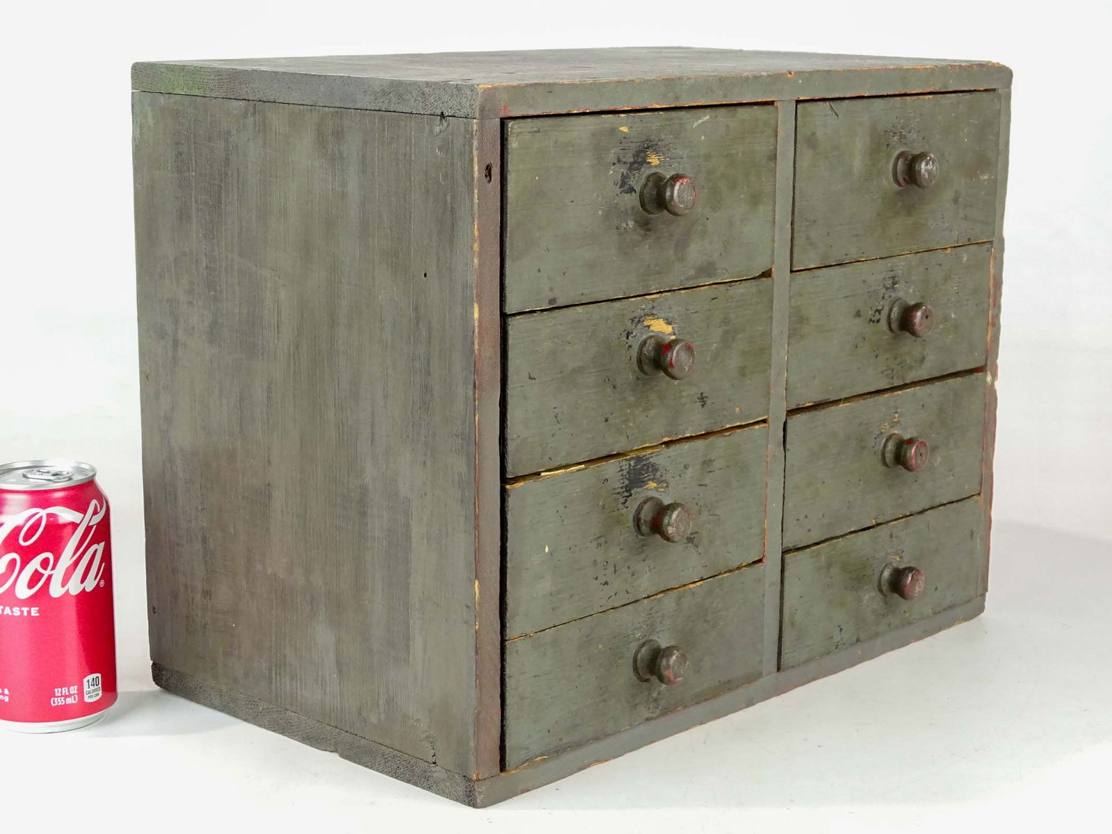 19th c. Counter Top Apothecary Cabinet (1 of 7)