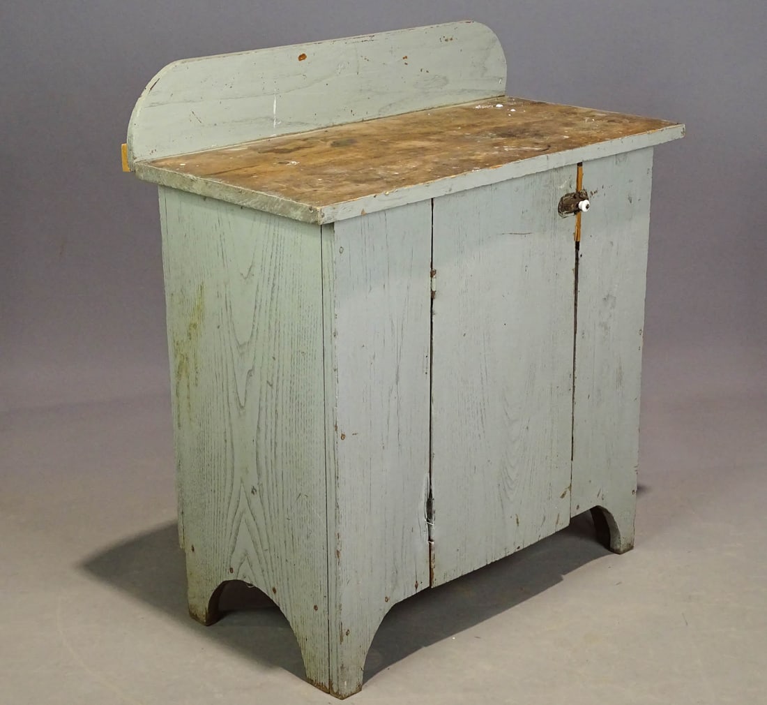 19th c. Single Door Cupboard (1 of 7)