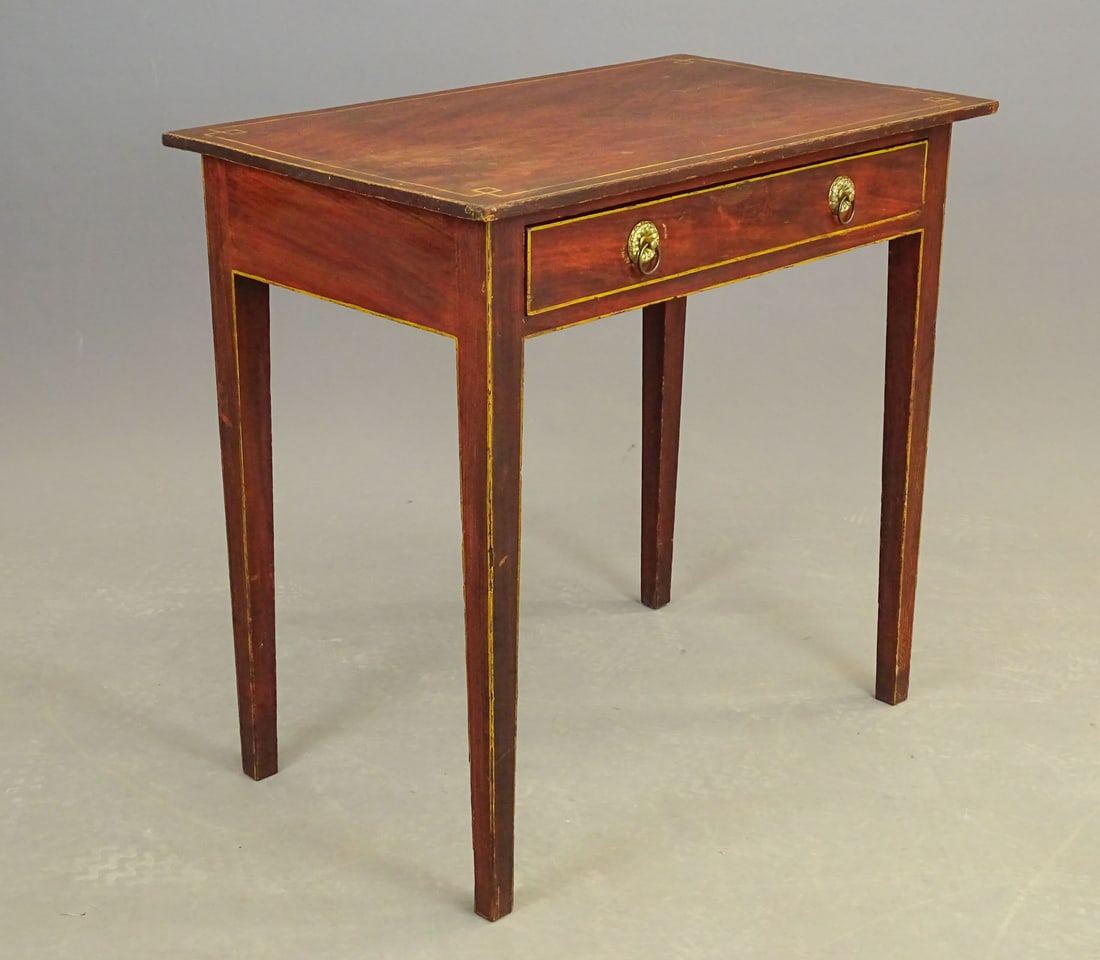 19th c. Single Drawer Stand (1 of 6)