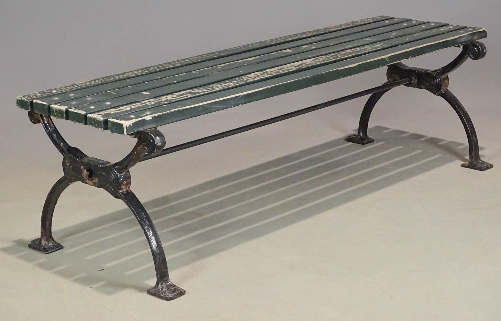 Cast Iron Slat Top Bench (1 of 5)
