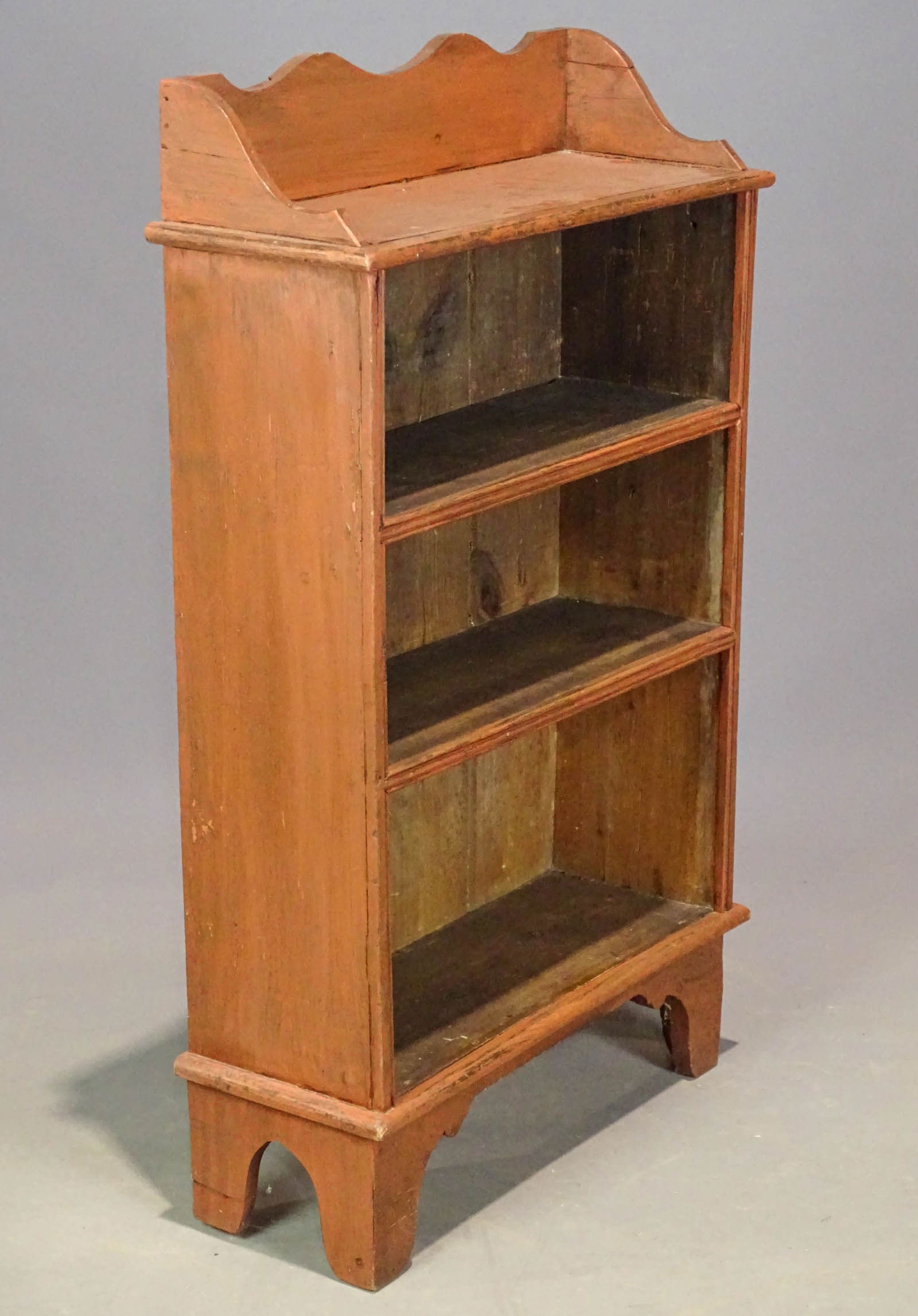 19th c. Painted Wooden Shelf (1 of 5)