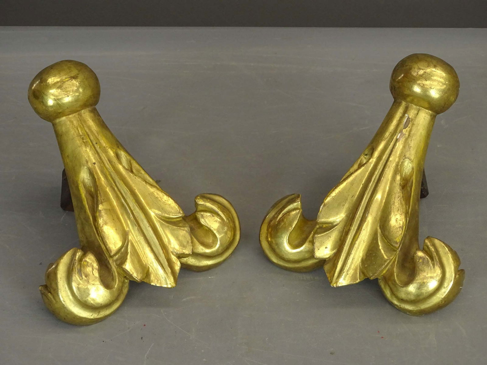 Pair 19th c. Federal Tie Backs (1 of 4)