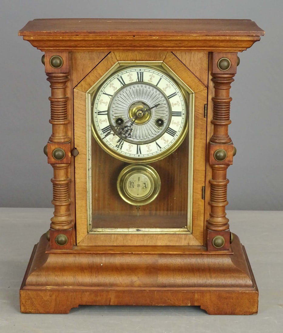 19th c. Shelf Clock (1 of 6)