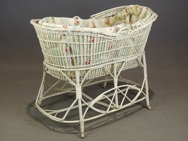 Wicker Bassinet