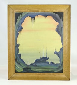 Surrealistic School Painting