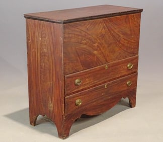 19th c. New England Blanket Chest