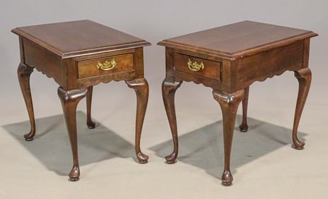 Pair Stickley End Tables
