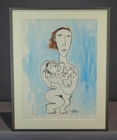 Painting: Modernist Portrait