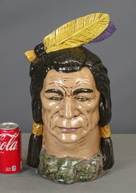 Ceramic Native American Sculpture